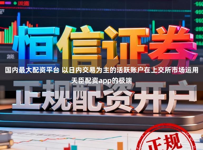 国内最大配资平台 以日内交易为主的活跃账户在上交所市场运用天臣配资app的极端